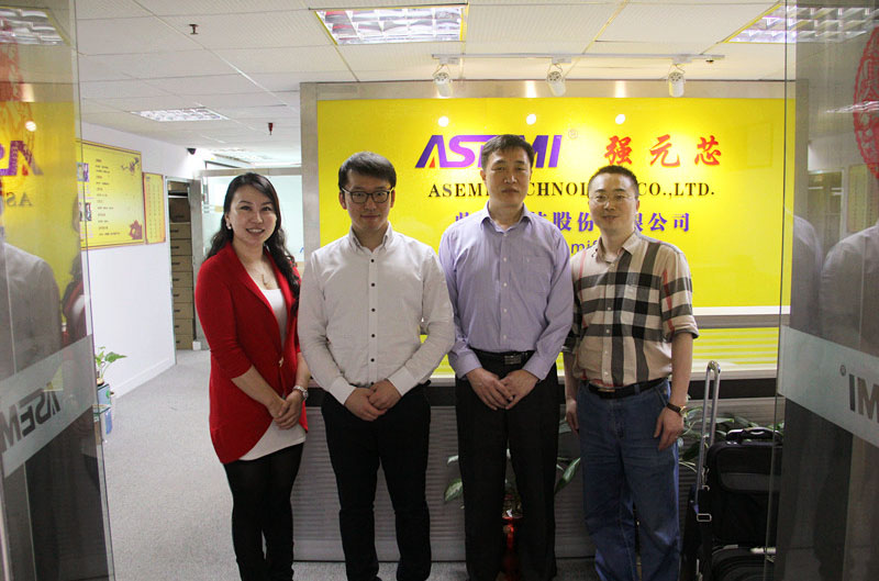 ASEMI迎接韩国客户三星配套商ODT公司