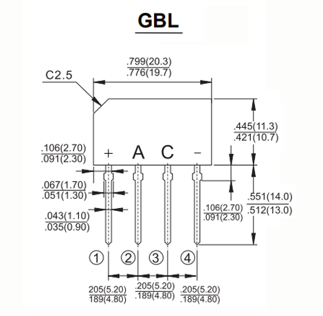 GBL 尺寸图1